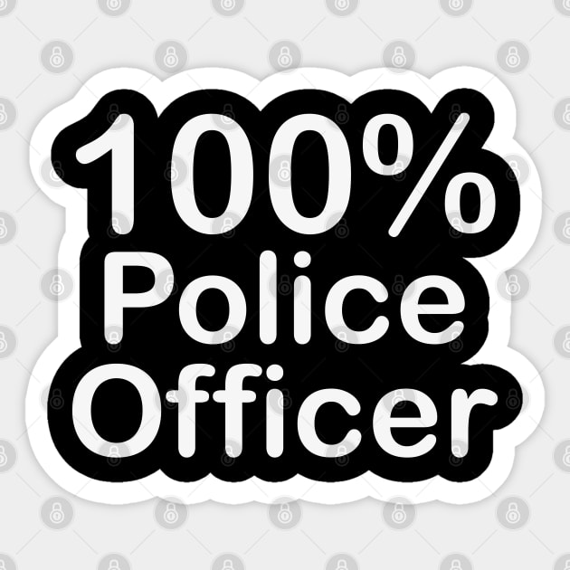 Police Officer, grandfather wall clocks for living room decor. Sticker by BlackCricketdesign